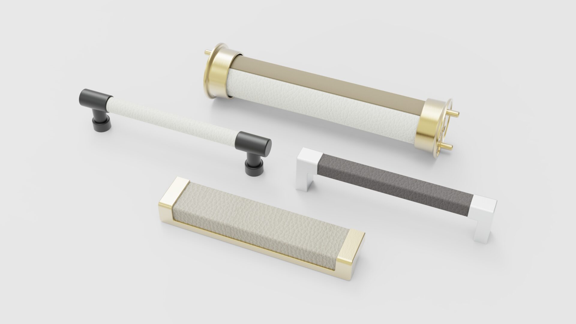 Leather Roll-Up Sample Kit